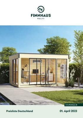 Finnhaus Wolff Preisliste allgemein 2023