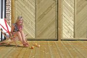 Sichtschutz aus Holz