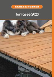 Karle und Rubner - Terrassenkatalog 2023