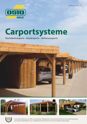 Osto-Holz - Carportsysteme 03-2022