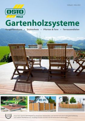 Osto-Holz Gartenholzsysteme